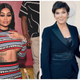 Blac Chyna, left; Kris Jenner and Kim Kardashian.